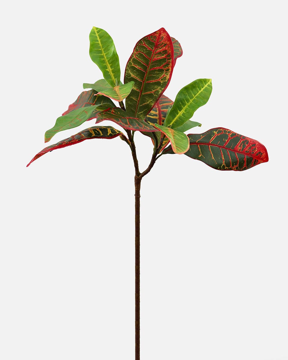 Prestige Botanicals pb-stem Artificial Croton Foliage Stem