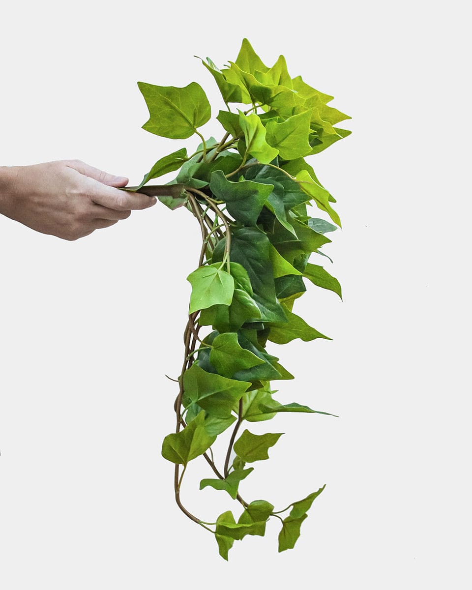 Faux Hanging Ivy Greenery Bush