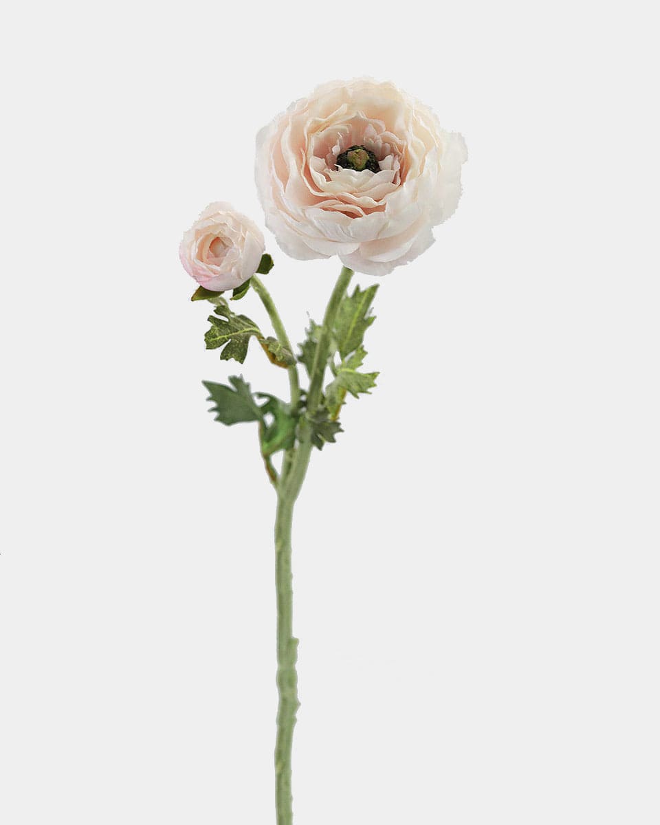 Prestige Botanicals pb-stem Artificial Light Pink Ranunculus Stem