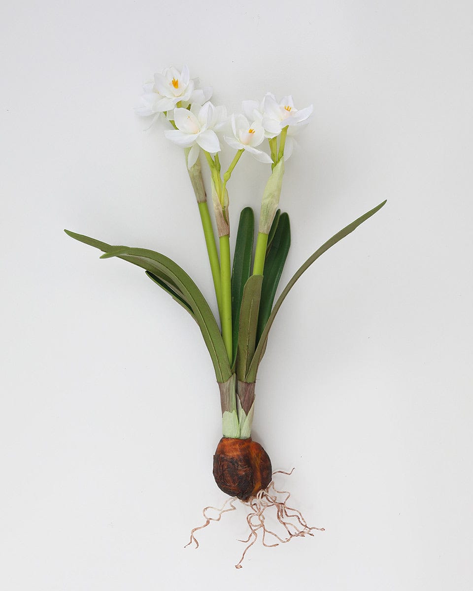 Prestige Botanicals pb-stem Artificial White Narcissus Bulb