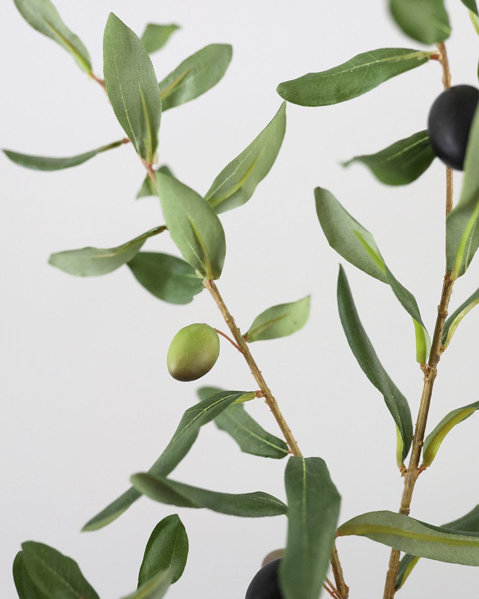 Faux Olive Leaf Branches