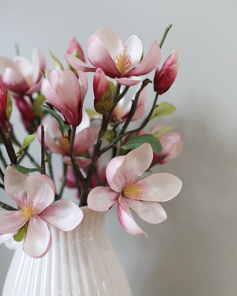 Magnolia Artificial Blooms Placed in Vase