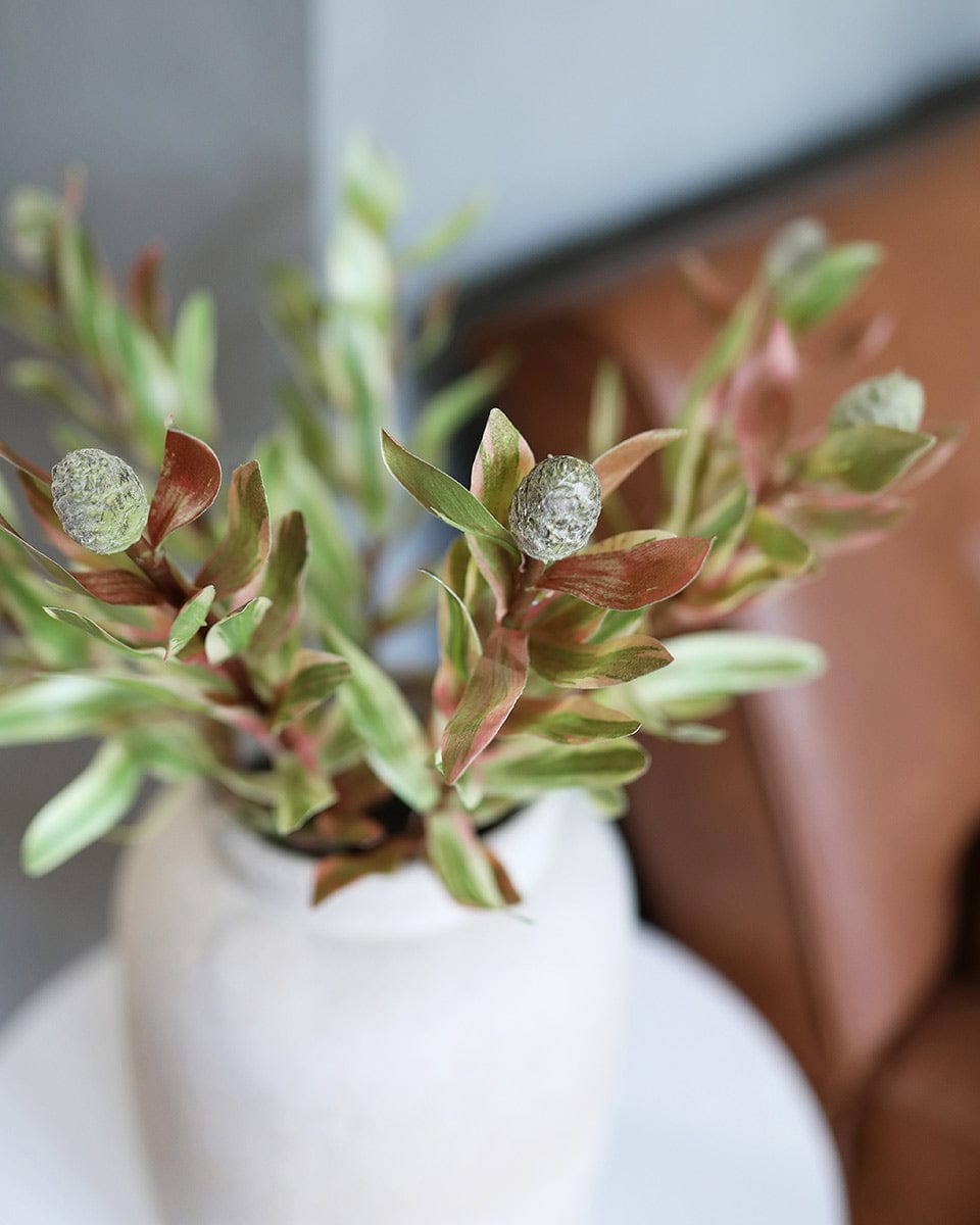 Protea Leaf Artificial Foliage Home Decor