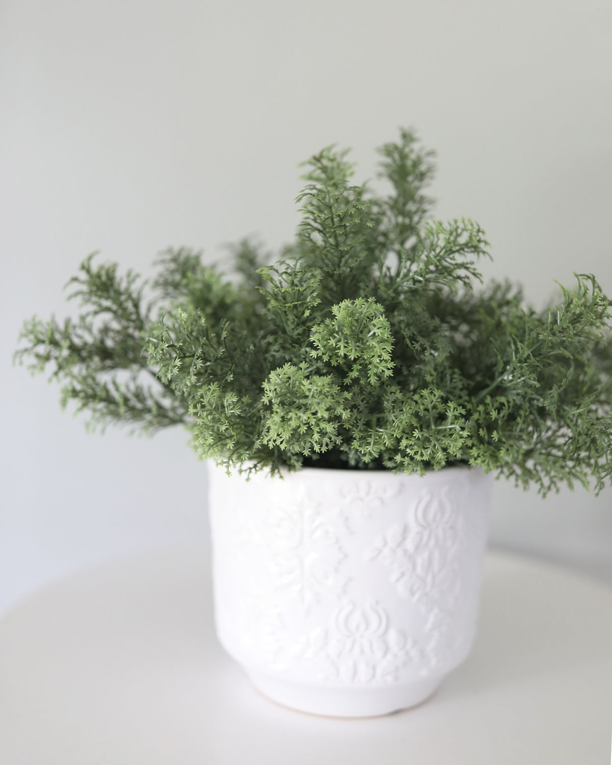 Artificial UV Resistant Moss Bundle in a vase