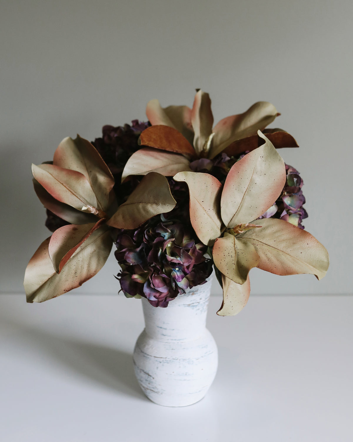 Real Touch Purple Hydrangea 18”