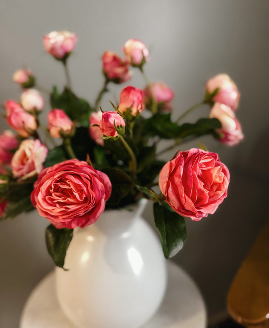The Brutalist Approach to Artificial Rose Arrangements
