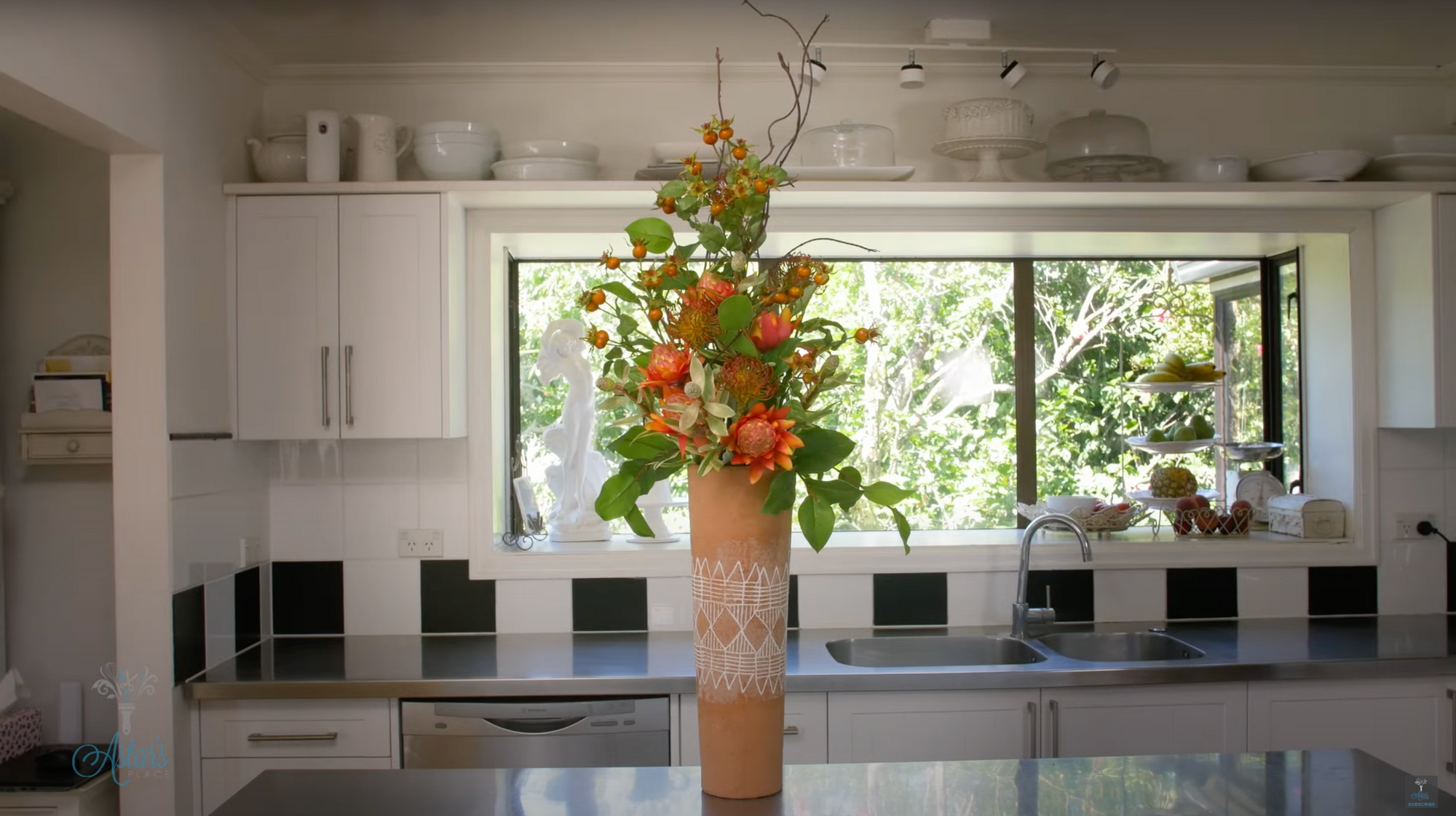 A Floral Design with Waratahs, Pincushion Proteas & Leucadendron!