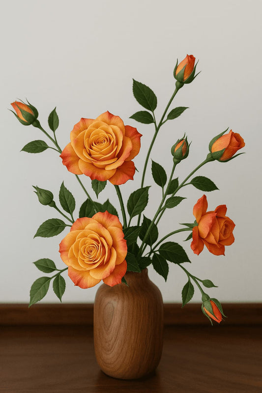 Beyond Symmetry: Why Artificial Rose Arrangements Create More Authentic Displays