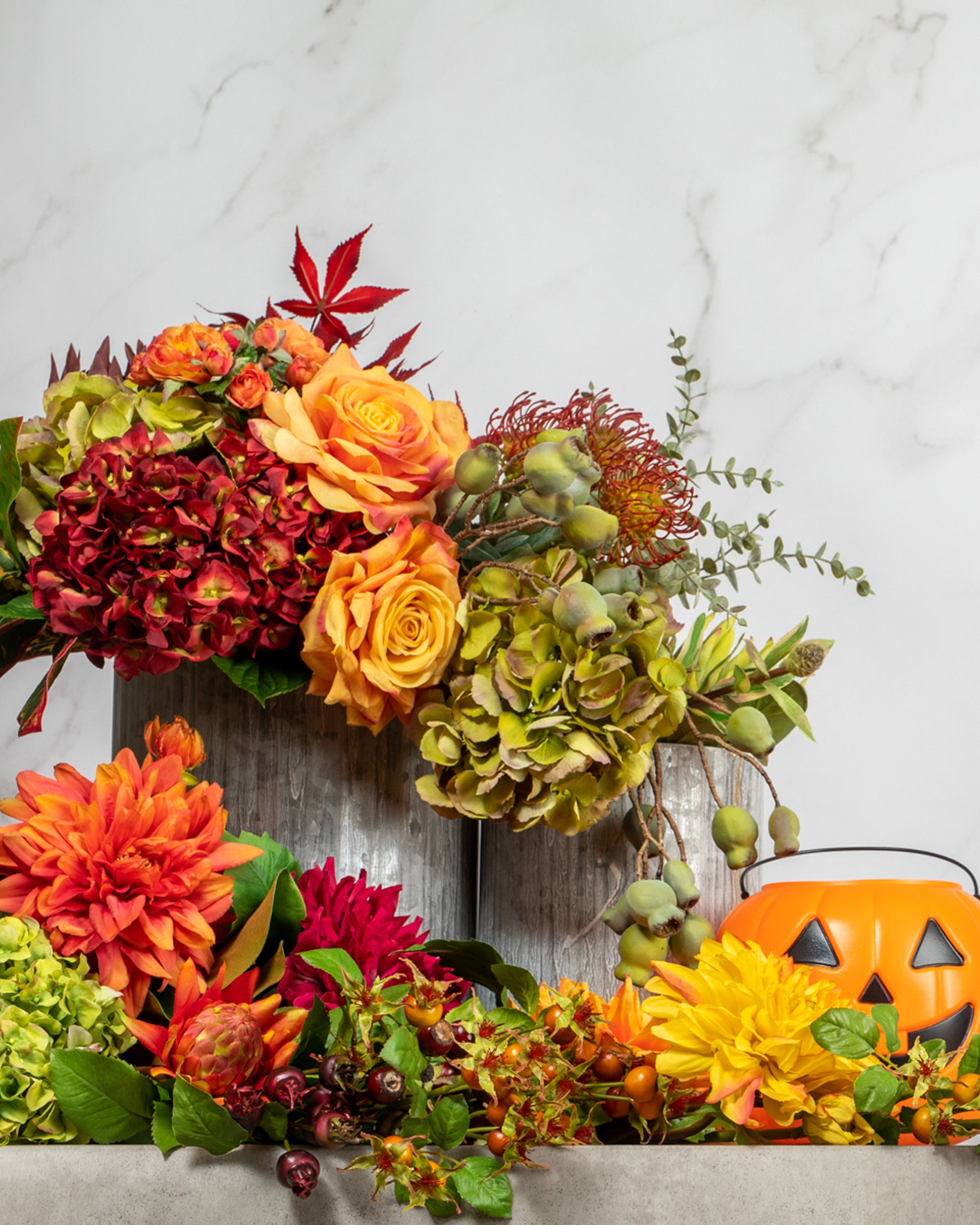 Prestige Botanicals Artificial Thanksgiving & Halloween Flowers