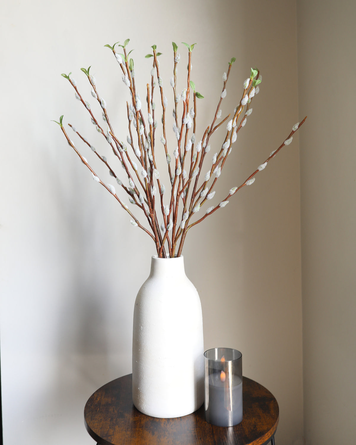 Artificial Pussy WiIlow Branches in a vase