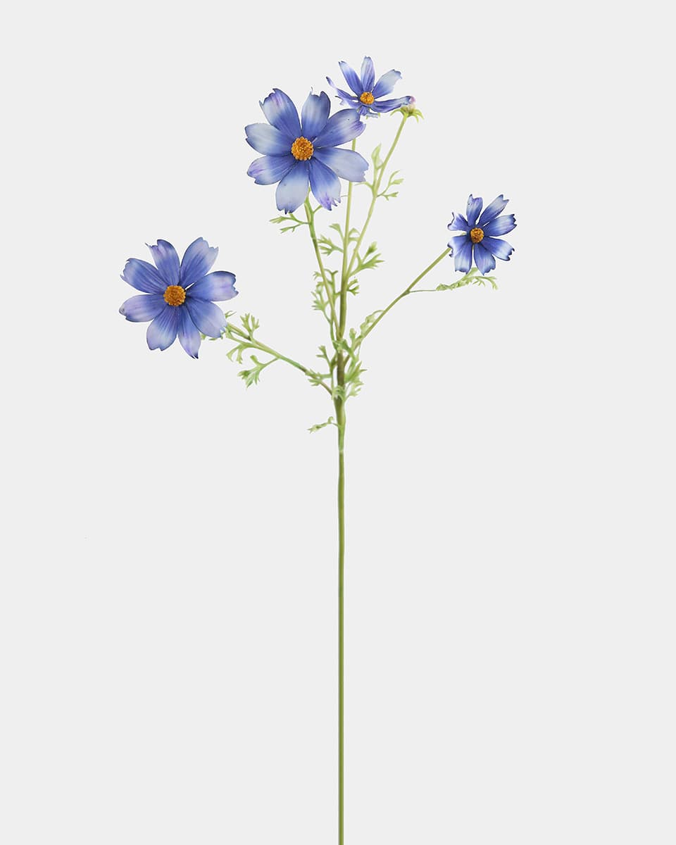 Blue Cosmos Artificial Wildflowers