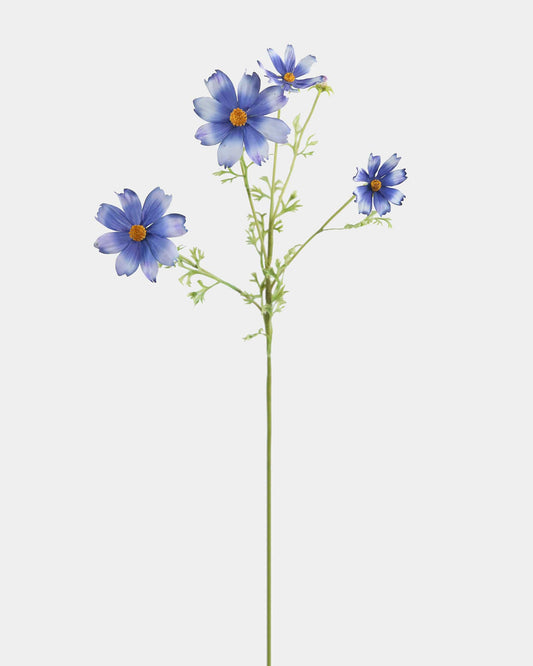 Artificial Real Touch Blue Cosmos