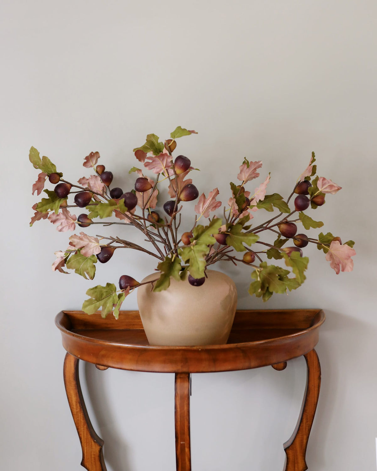 Artificial Fall Fig Branches in a vase