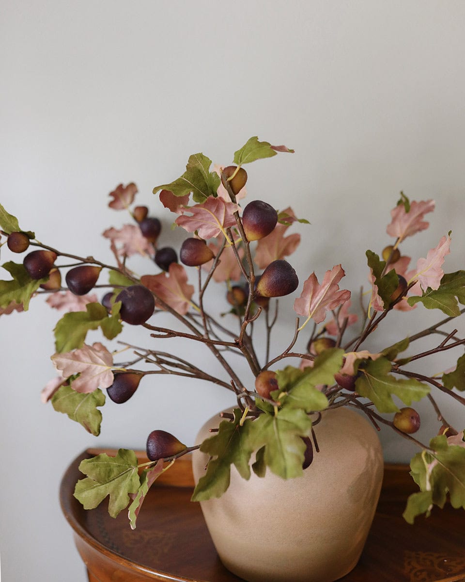 Fig Leaves and Fruit Faux BranchesHome Styling