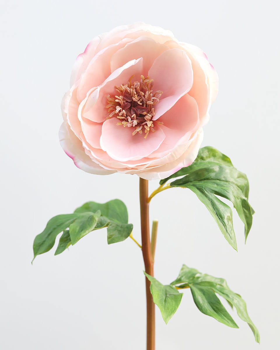Fake Flowers Peonies in Pink Color