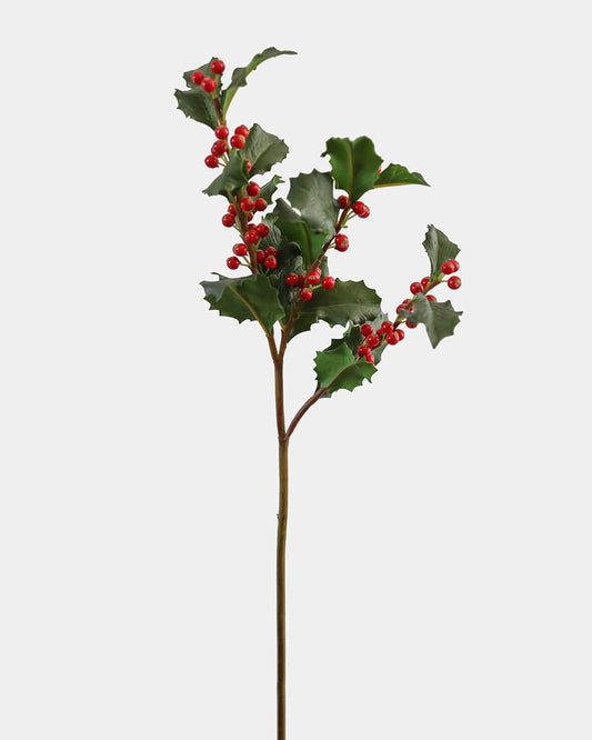 🎁 Artificial Holly with Berries 25" (100% off)