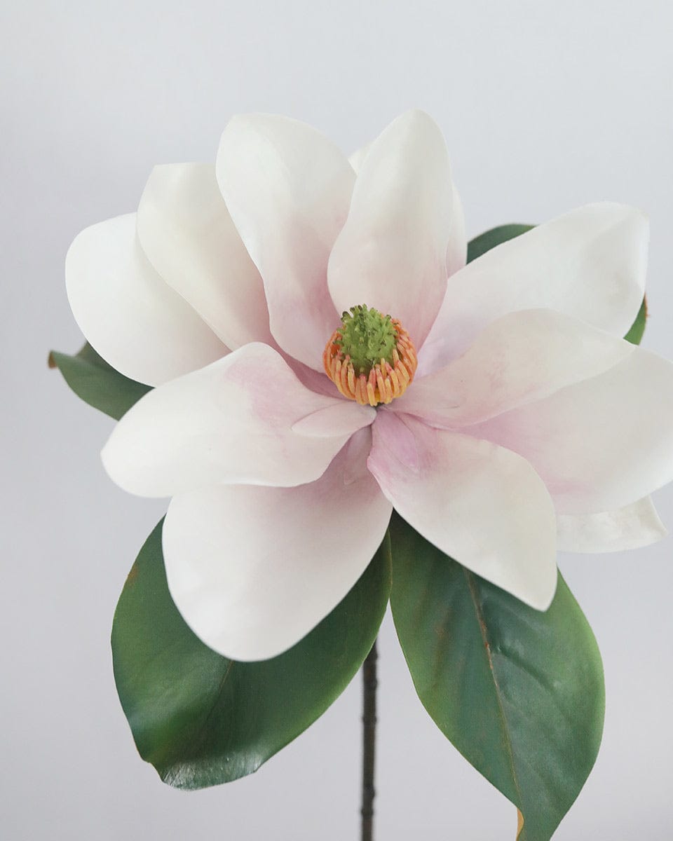 Artificial Flowers Blush Pink Magnolia 