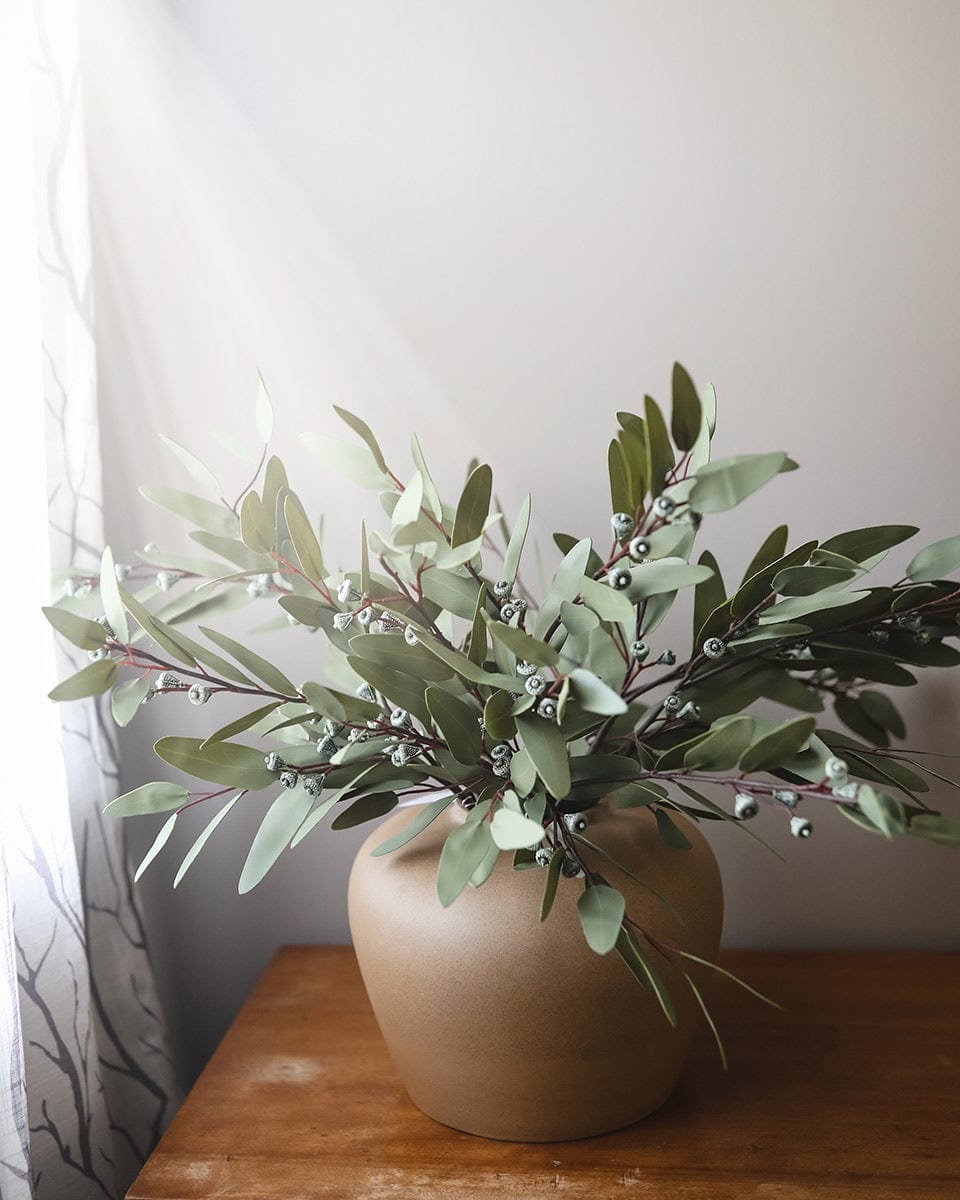 Soft Touch Faux Eucalyptus Leaves Home Decor