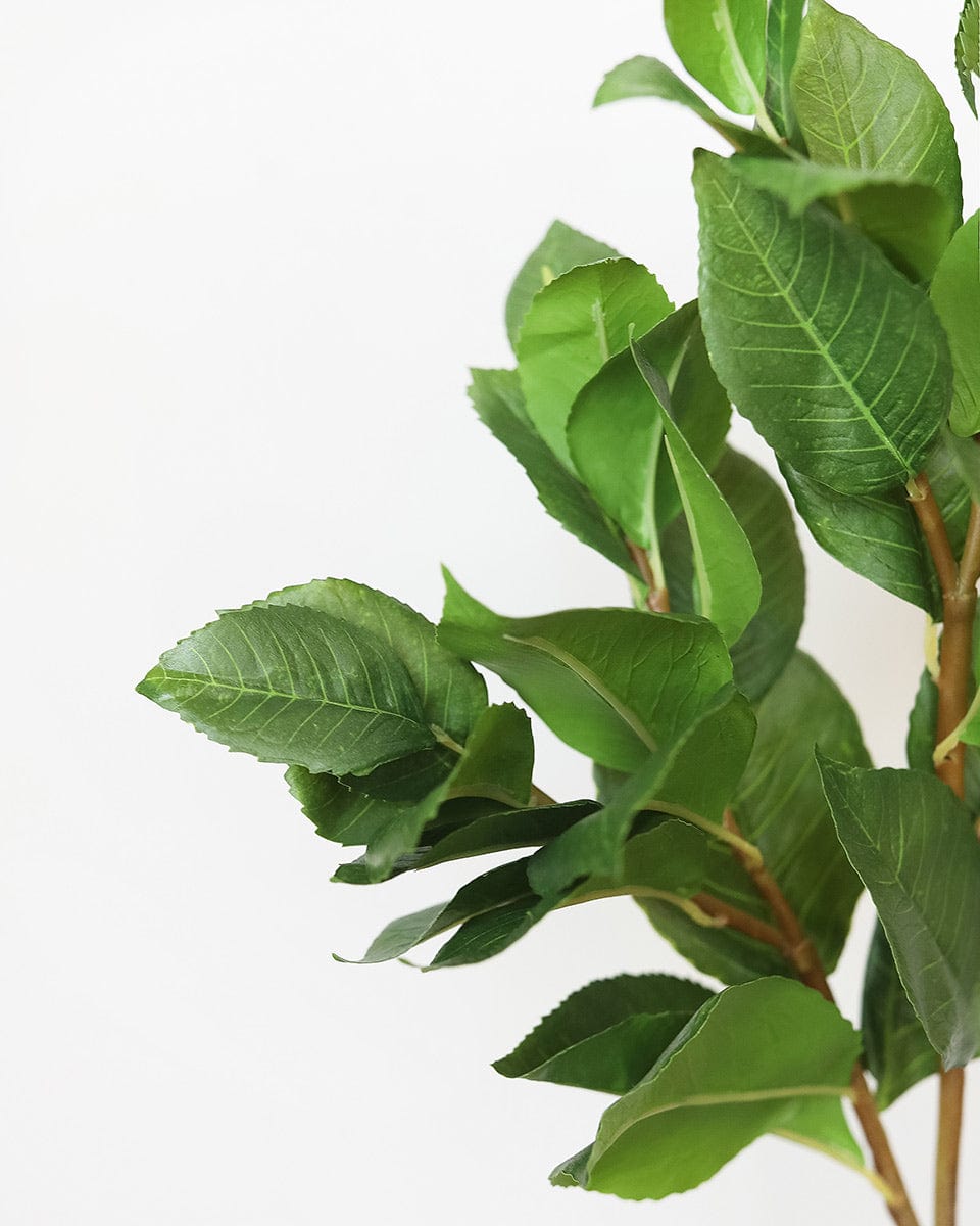 Fake Greenery Camellia Leaf Stem