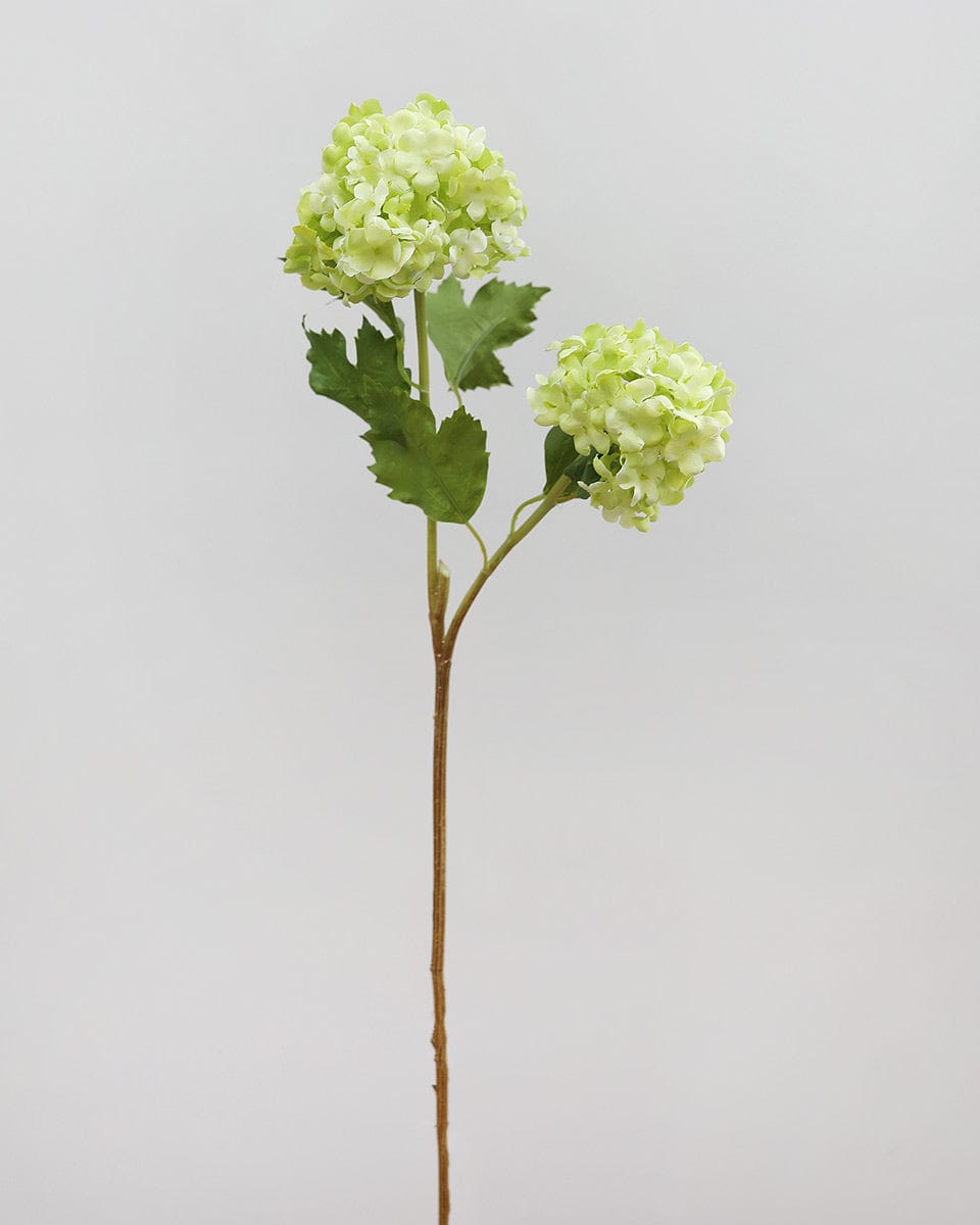 Prestige Botanicals Artificial Green Snowball Flower