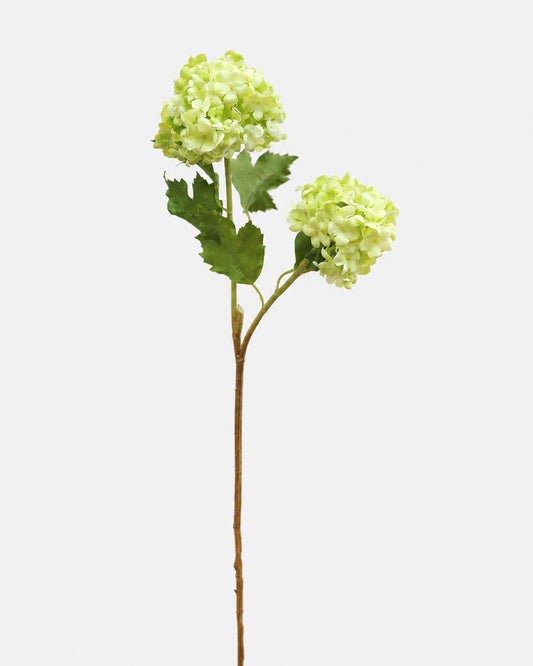 Faux Green Snowballs