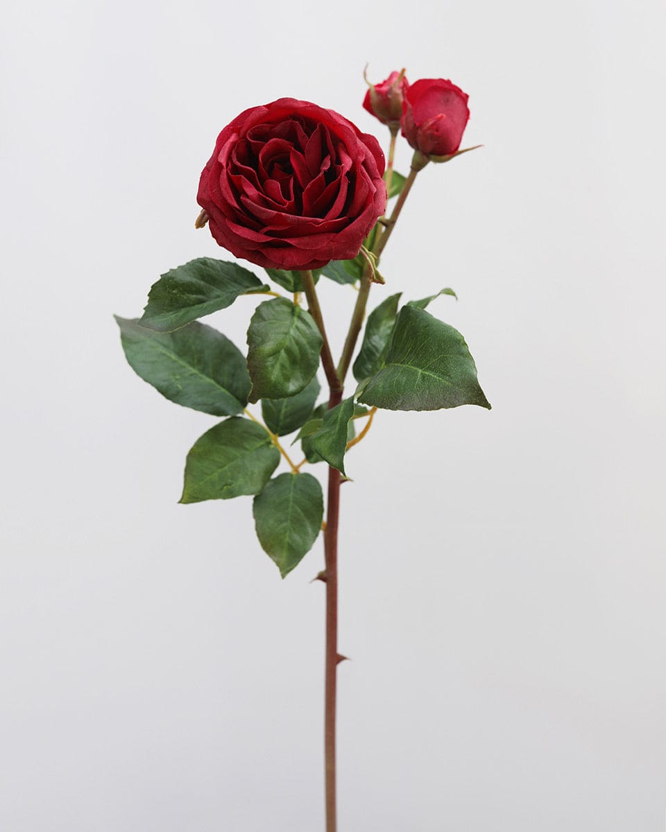 Artificial Real Touch Red Rose, Faux Red Roses