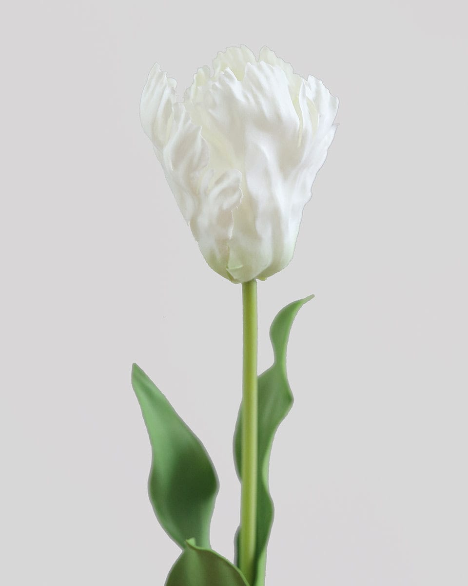Artificial Flowers Spring White Tulips