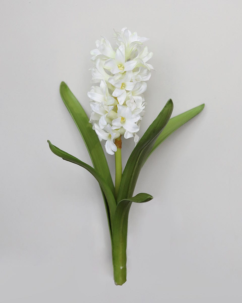 Prestige Botanicals Artificial White Hyacinth stem