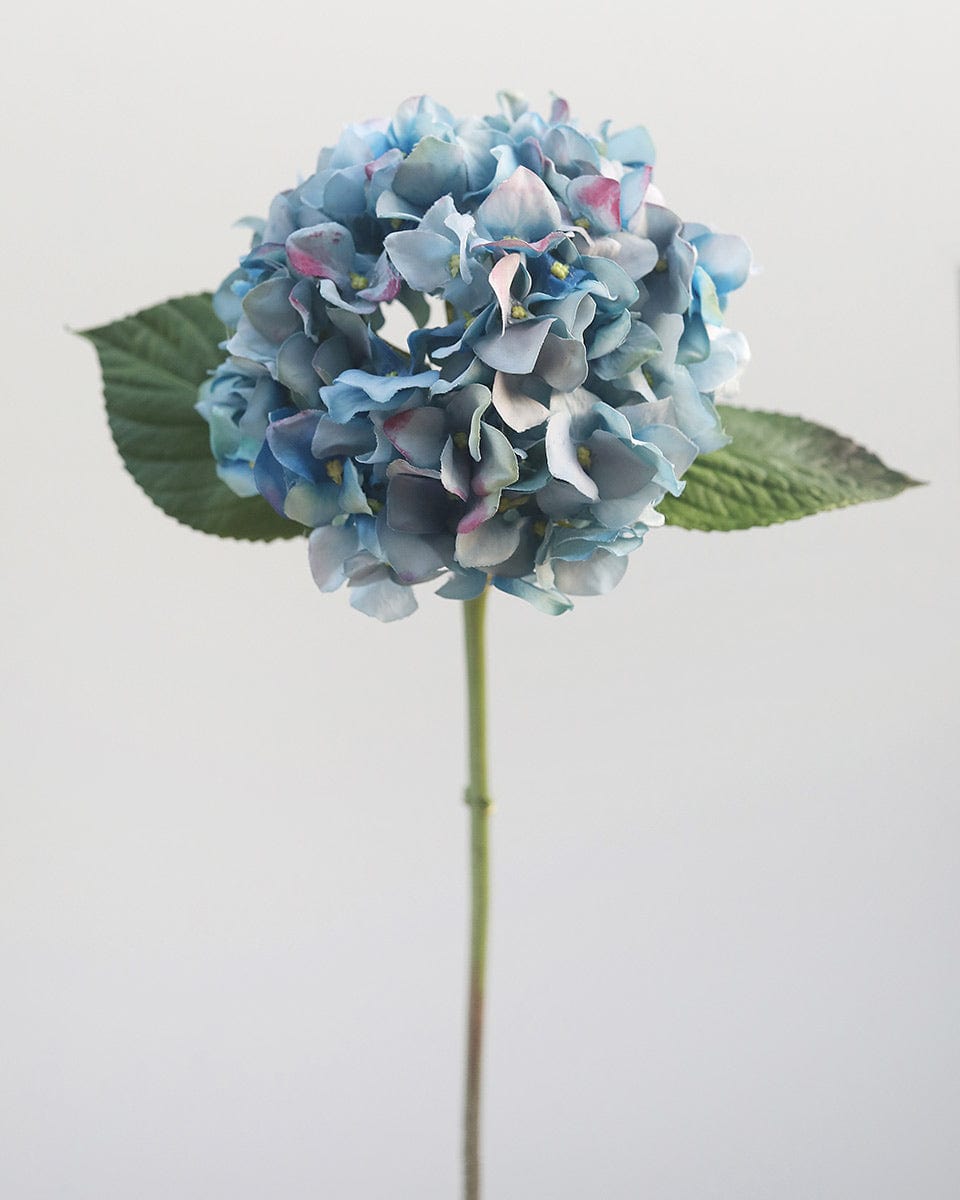 High Quality Artificial Flowers Faux Hydrangea in Blue