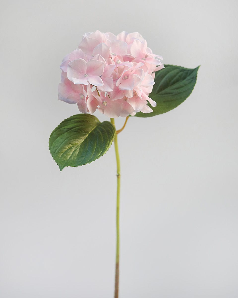 Small Artificial Pink Hydrangea 18.5”
