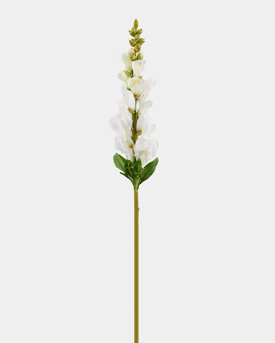 Real Touch Flower Stem Cream Snapdragon