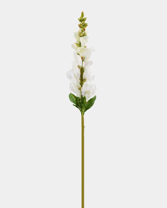 faux white snapdragon