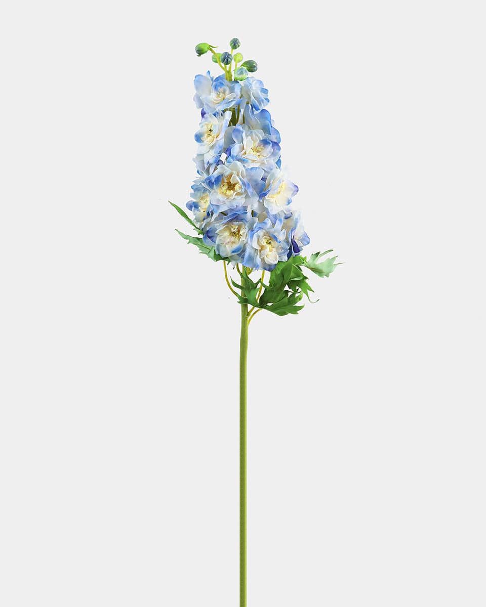 Prestige Botanicals Artificial Blue Delphinium Stem