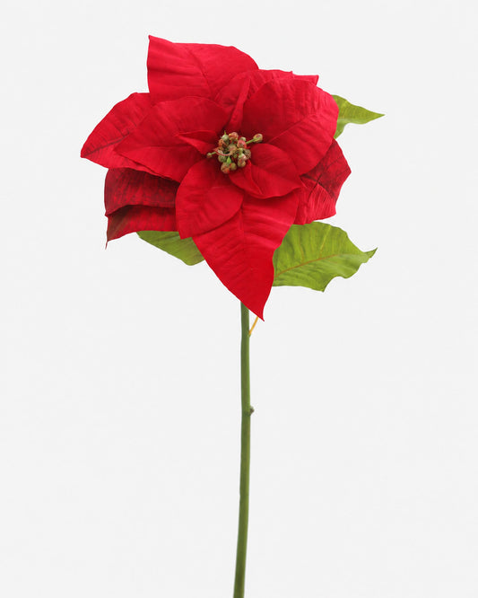 Artificial Red Poinsettia