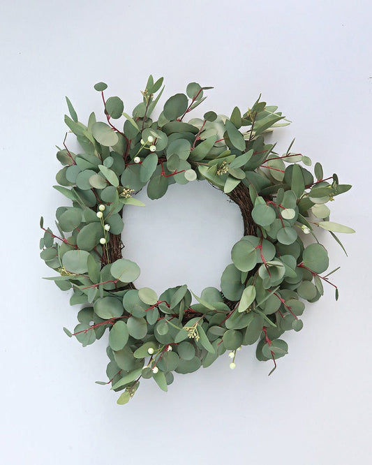 🎁 Artificial Eucalyptus Wreath 24” (100% off)