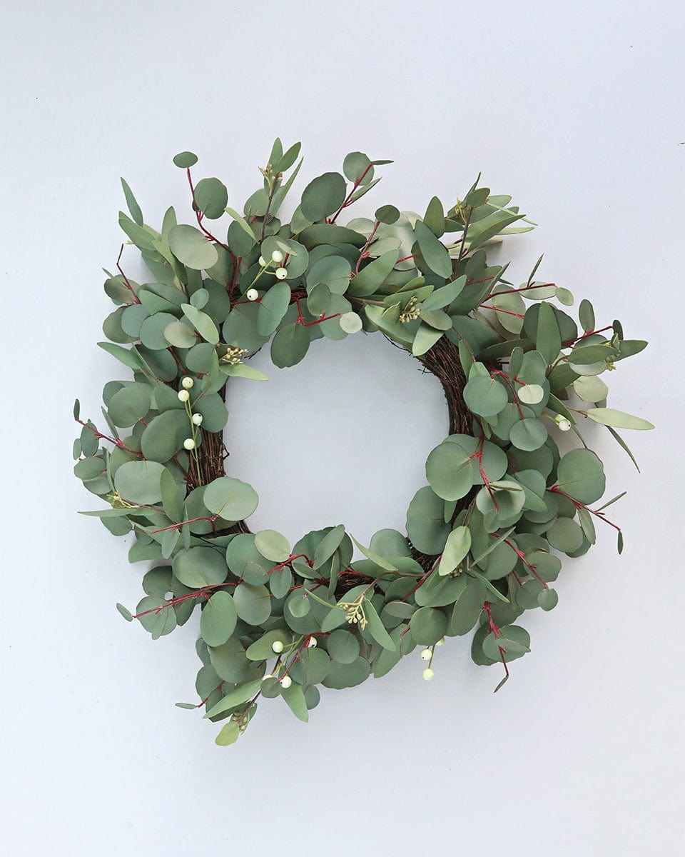 Artificial Soft Touch Eucalyptus Wreath
