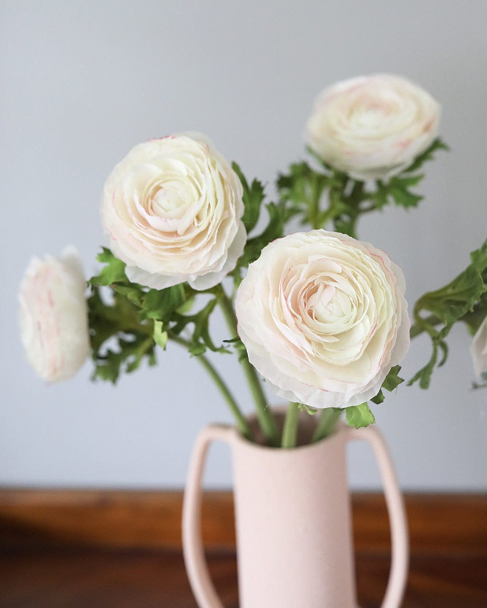 Artificial Cream Ranunculus 21”