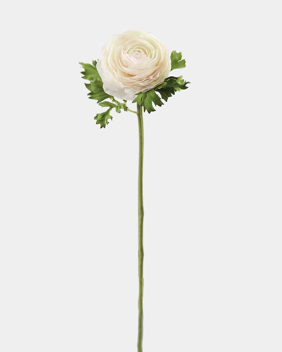 Artificial Flowers Cream Ranunculus