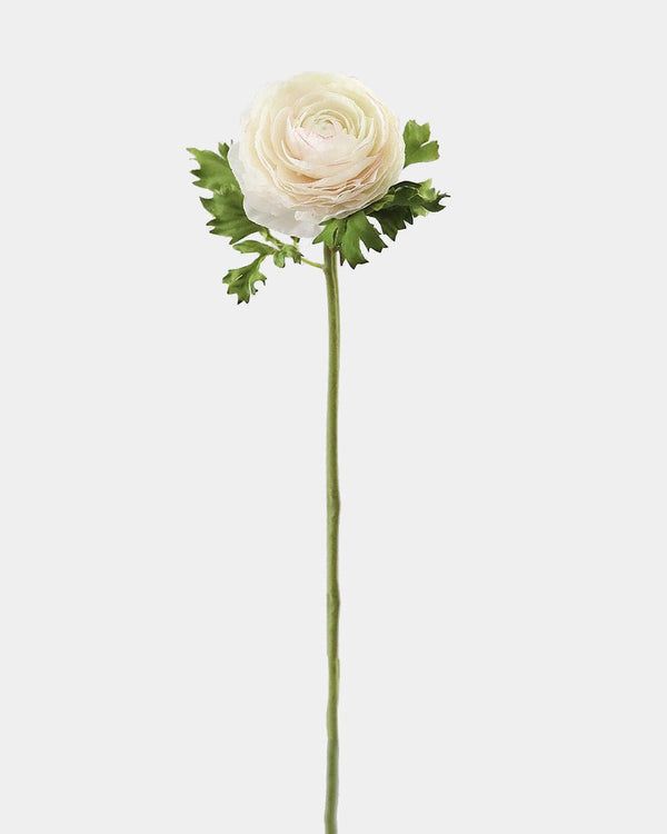 Artificial Cream Ranunculus 21”