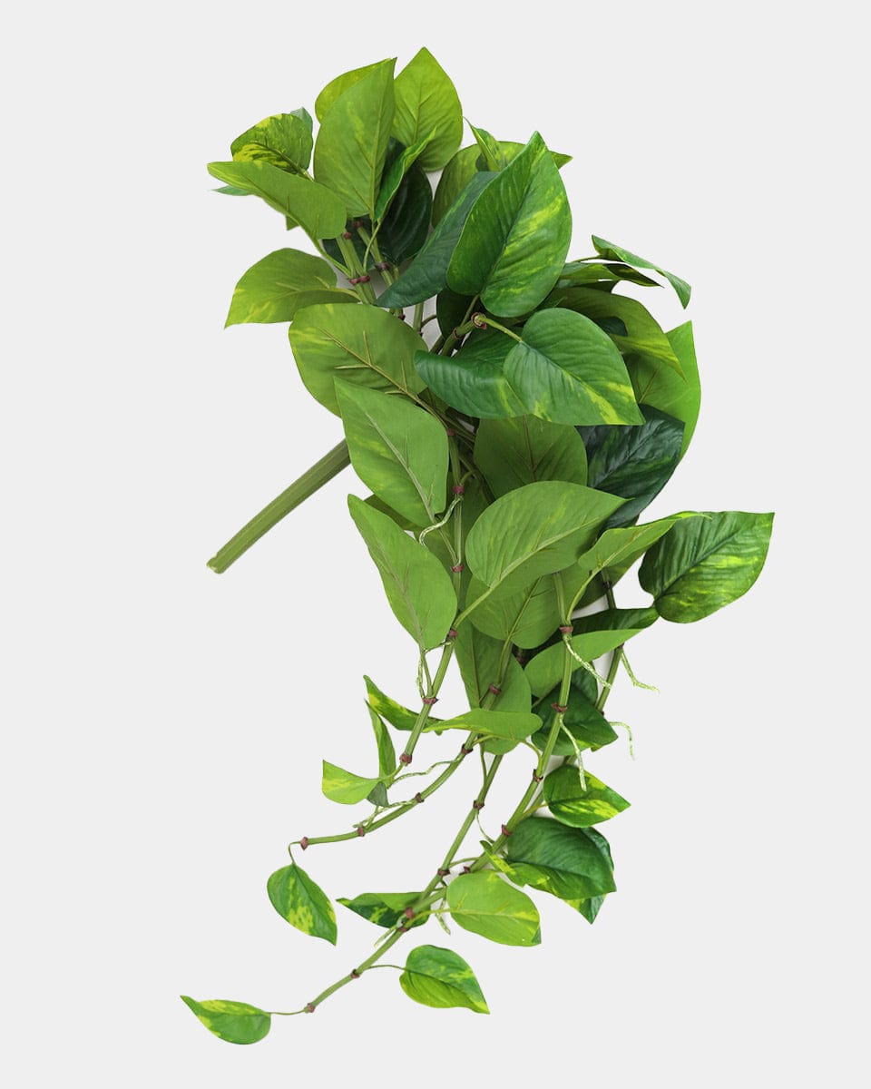 Fake Plants Green Pothos Hanging Bush