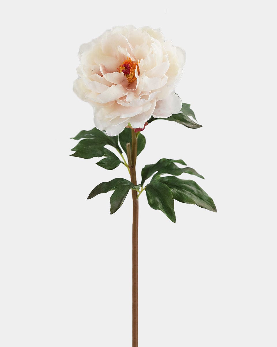 Real Touch Peonies Pale Pink Flowers