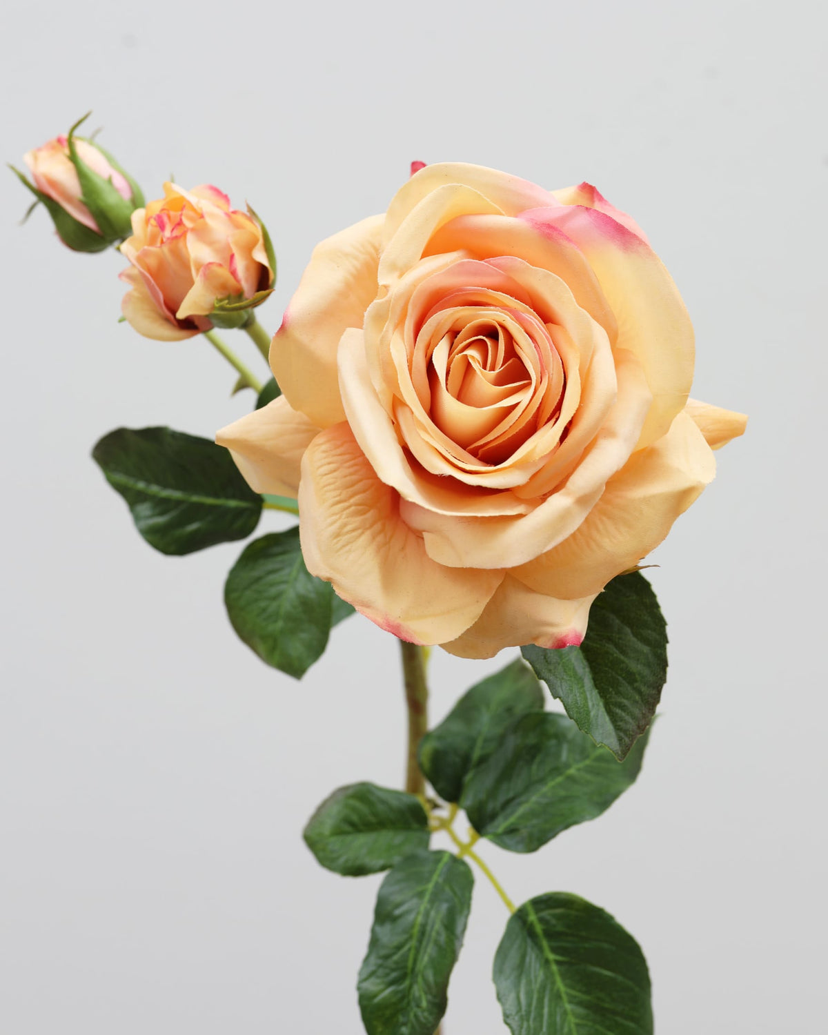 Artificial Real Touch Prestige Orange Rose
