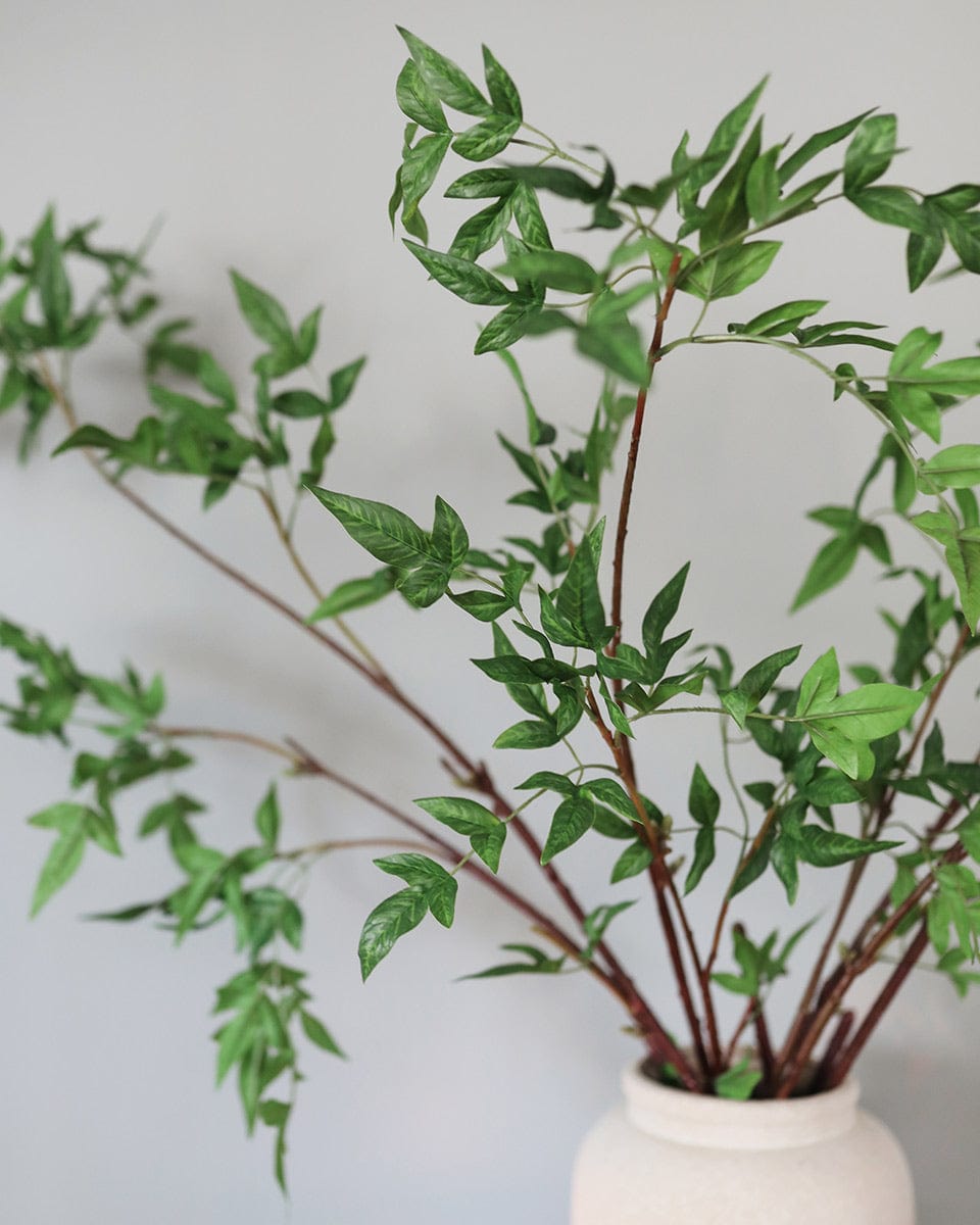 Home Decor Faux Leaves Tender Foliage