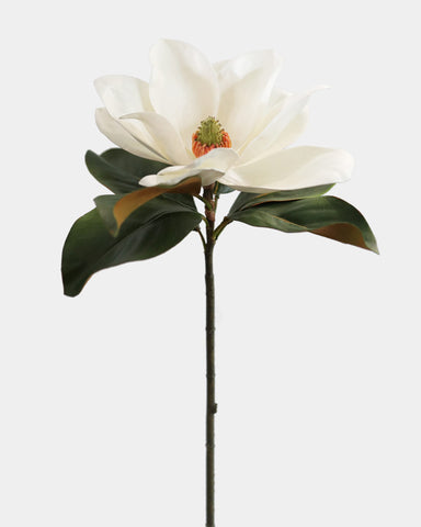 Artificial White Magnolia Bloom 29