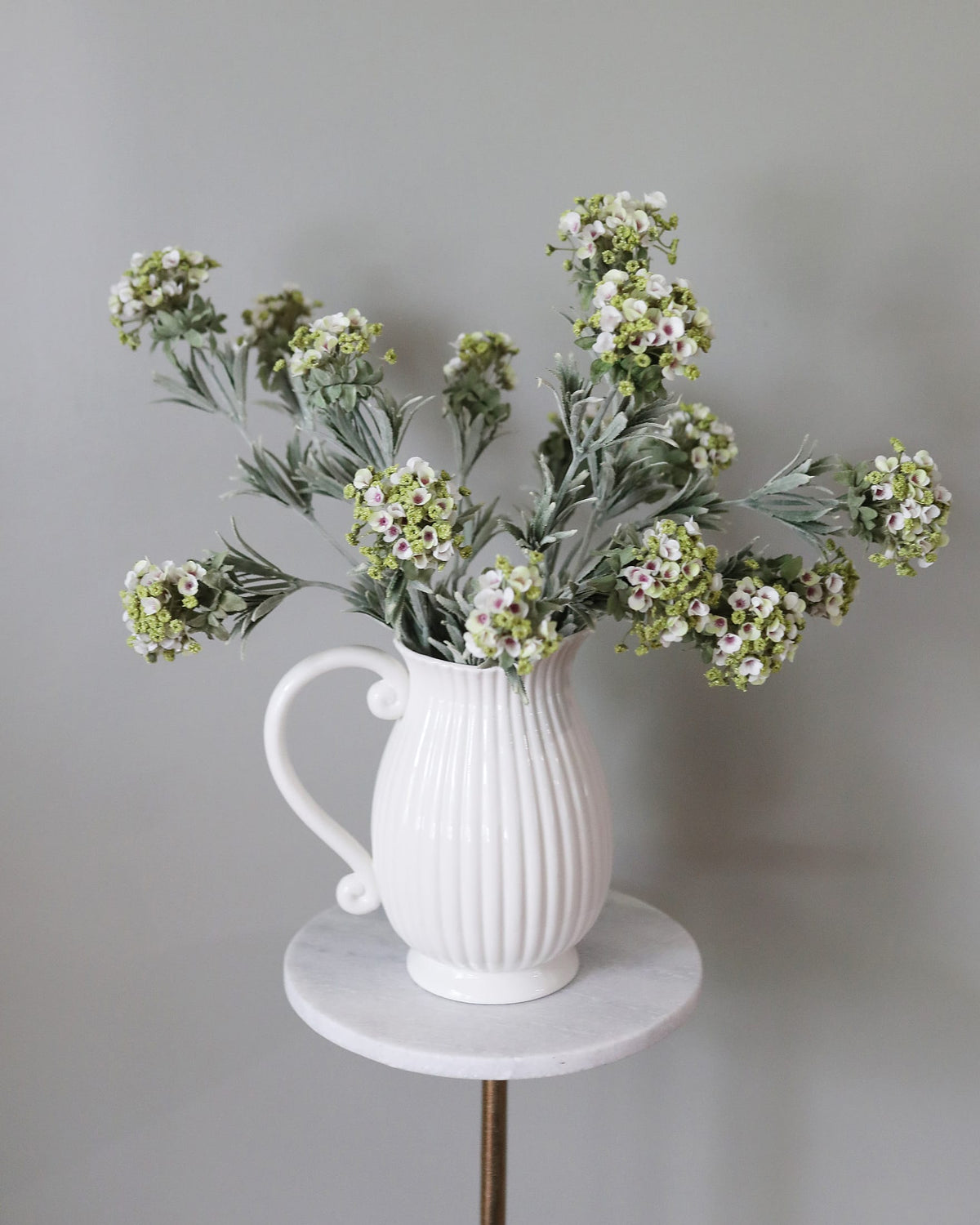 Mountain Bloom Faux Flowers in a vase