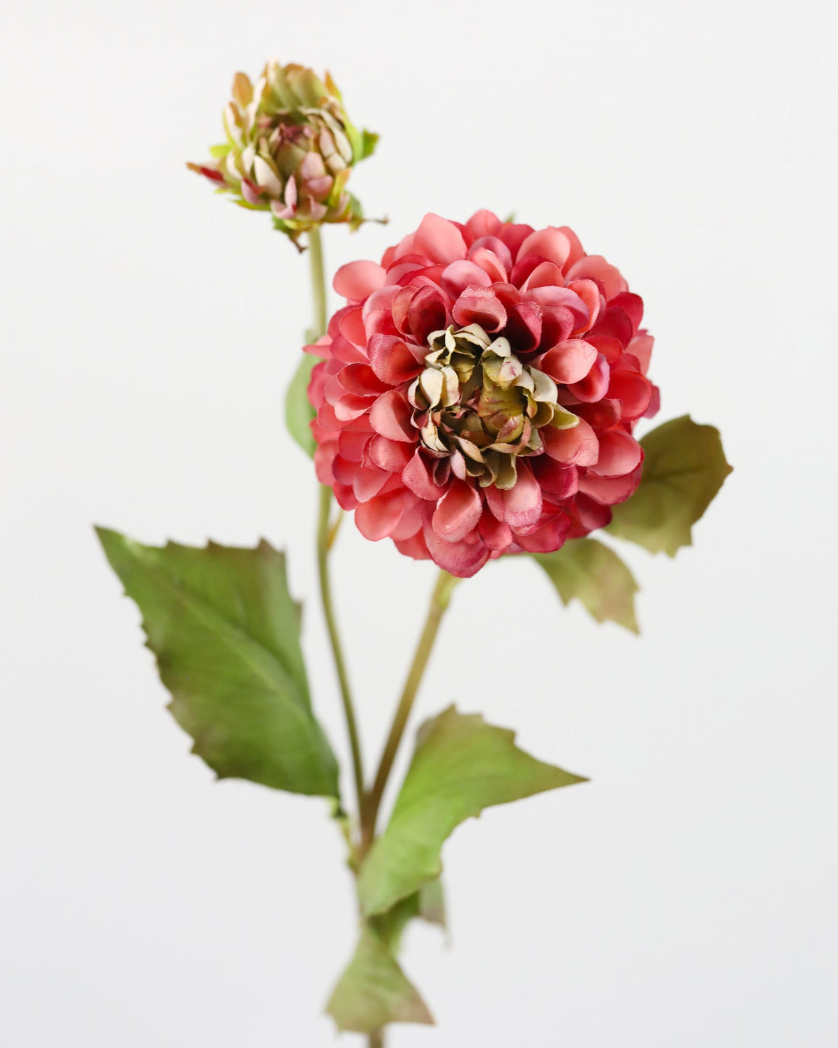 Faux Fall Burgundy Dahlia bloom