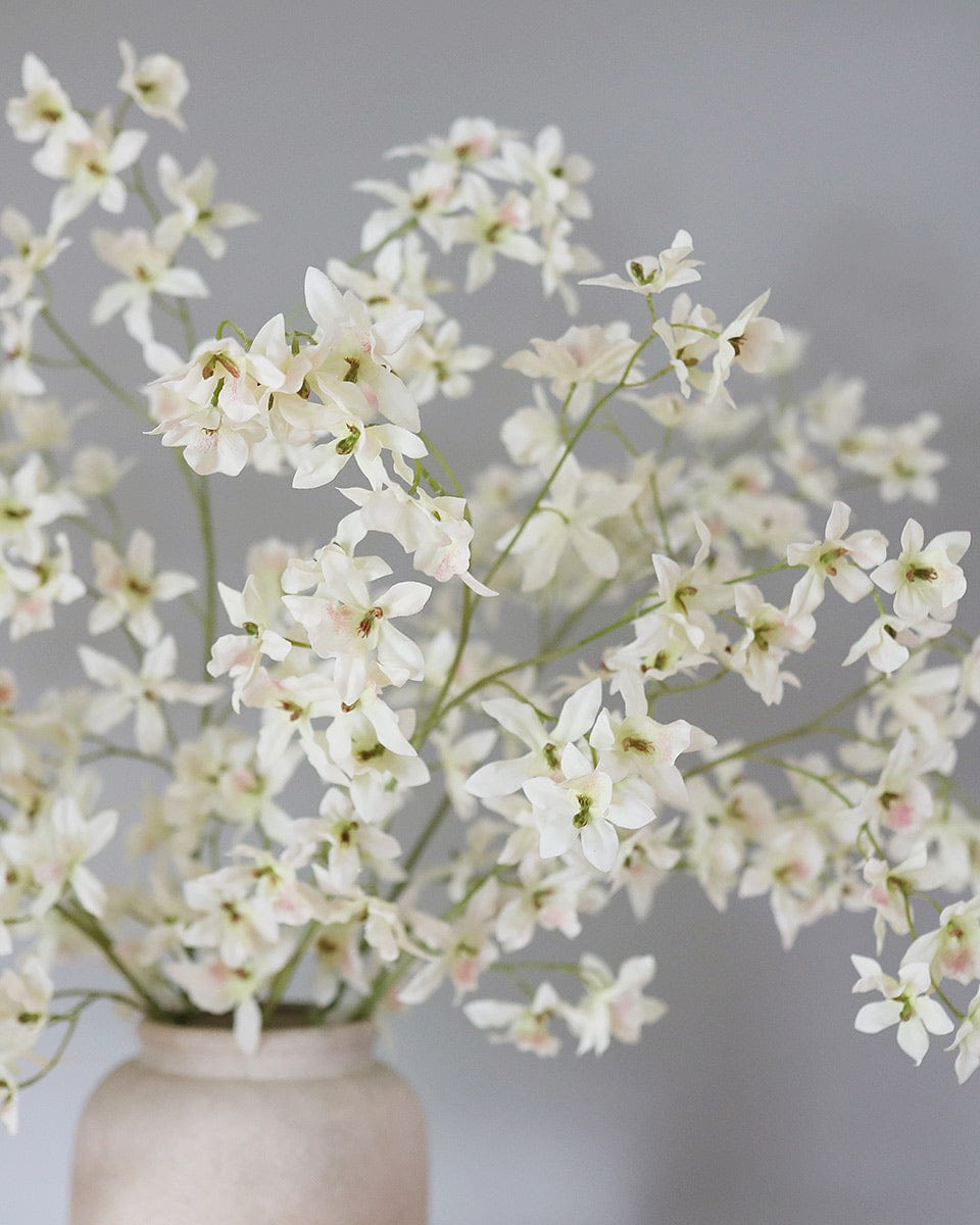 Artificial Dancing Orchids Placed in Vase