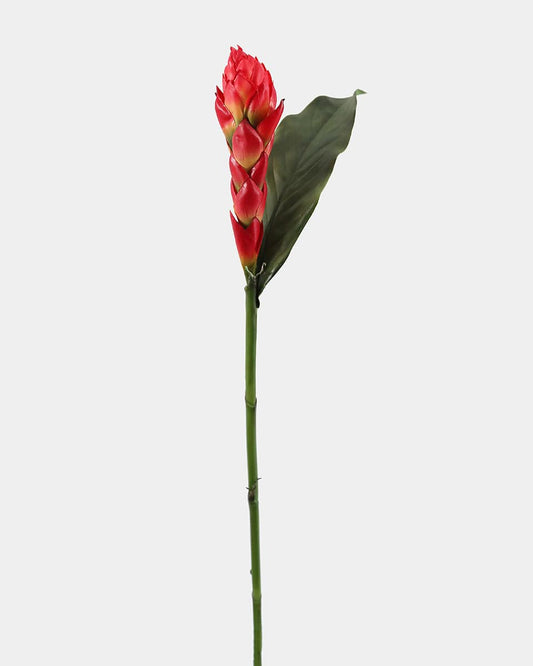 Red Artificial Tropical Ginger Flowers