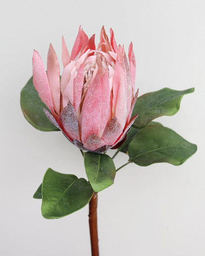 Faux King Protea in Pink Tropical Flowers