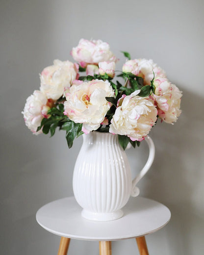 Silk Peony Flowers for Spring Home Styling